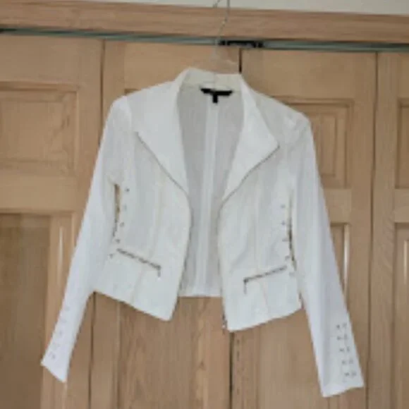 WHBM White Jacket Size 0 - Picture 2 of 6